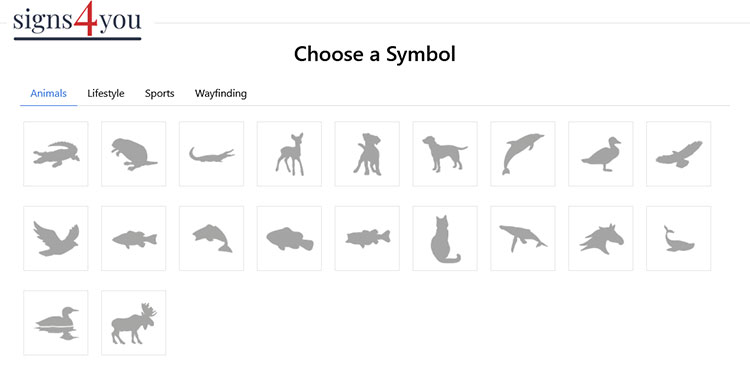 Various symbols.