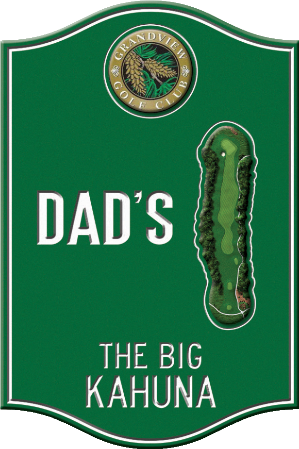 golf sign