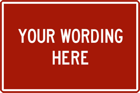 Sign | Your wording here