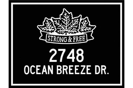 Strong & Free Plaque